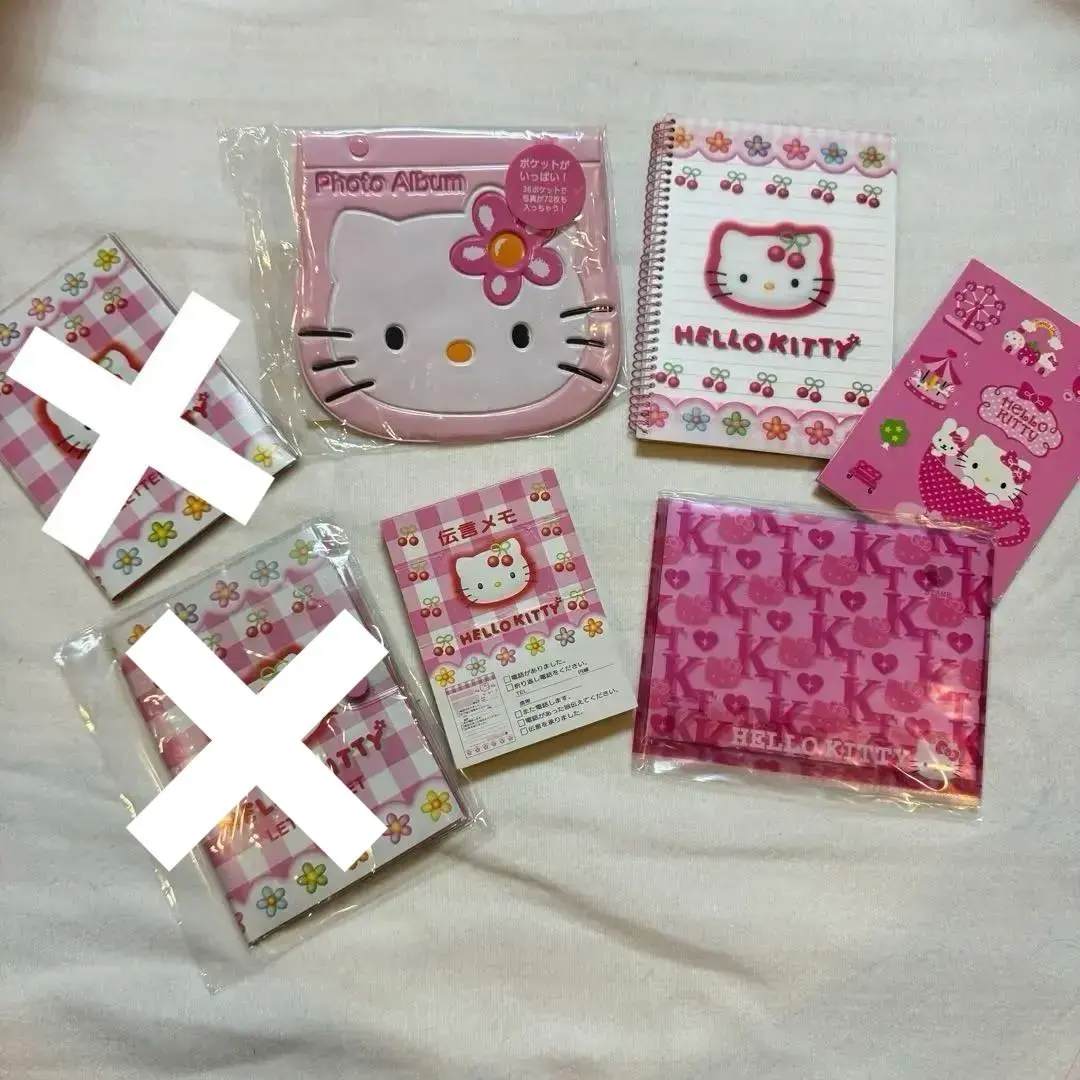 Thumbnail of Sanrio Kitty Memo Vintage Retro Original Memo Set