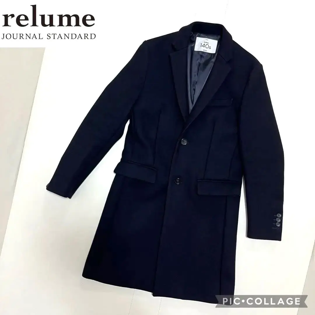 専用 ジャーナルスタンダードレリューム チェスターコート LANAWOOL140 JOURNAL STANDARD relume（ジャーナルスタンダード レリューム