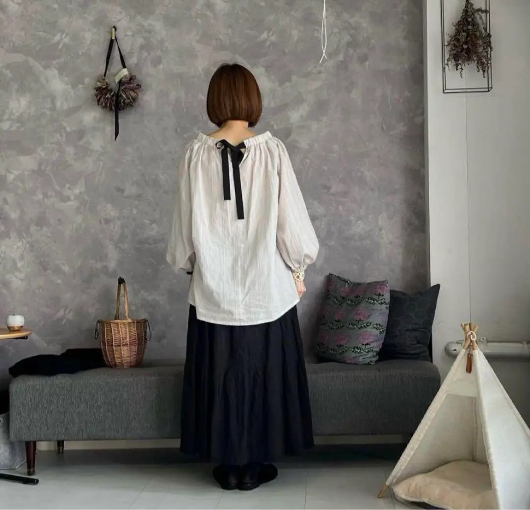 kubosanmade クボサンメイド 刺繍のティアードスカート Mサイズ kubosanmade クボサンメイド 刺繍のティアードスカート Mサイズ