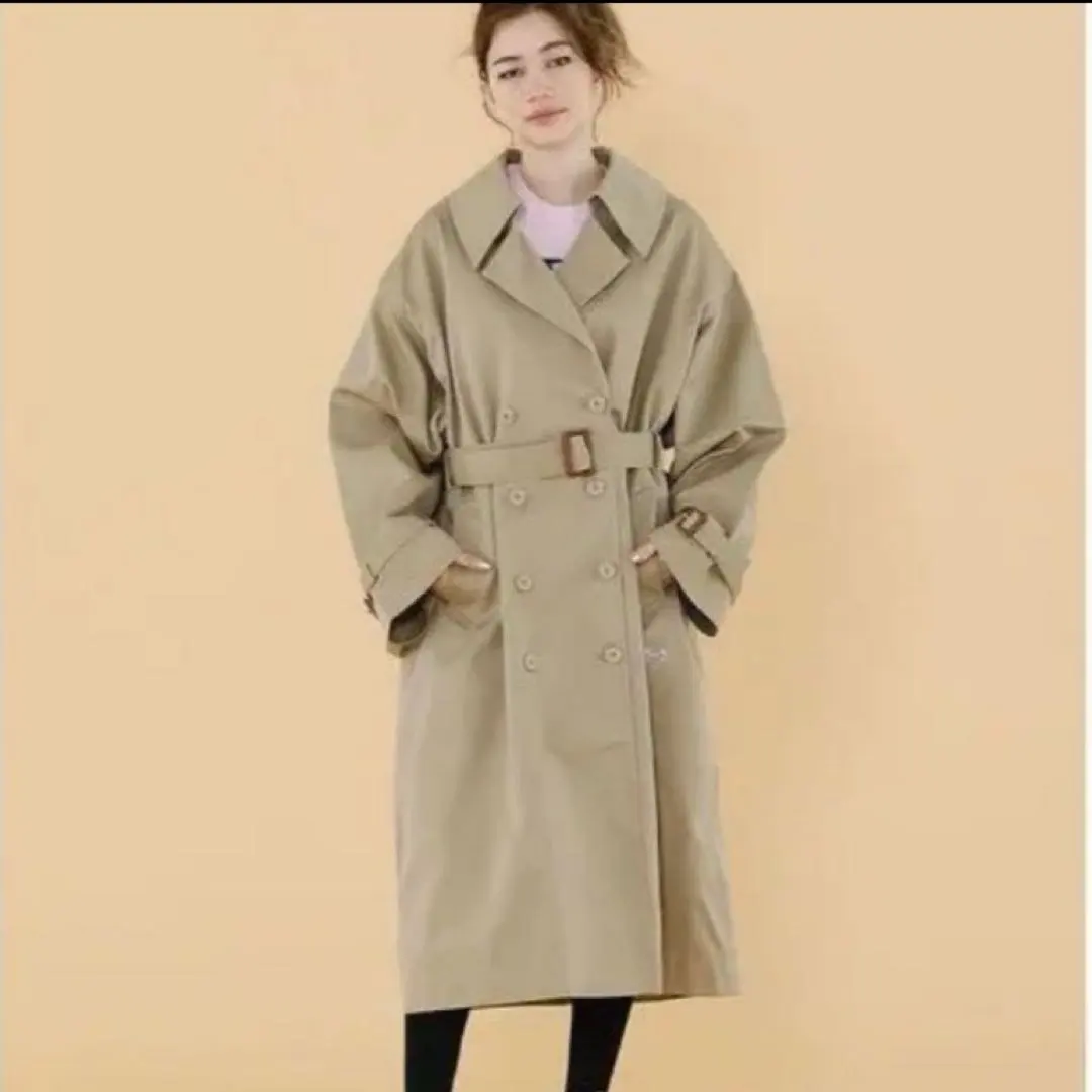 Thumbnail of Excellent condition Little Sunny Bite Dickies trench coat, size S