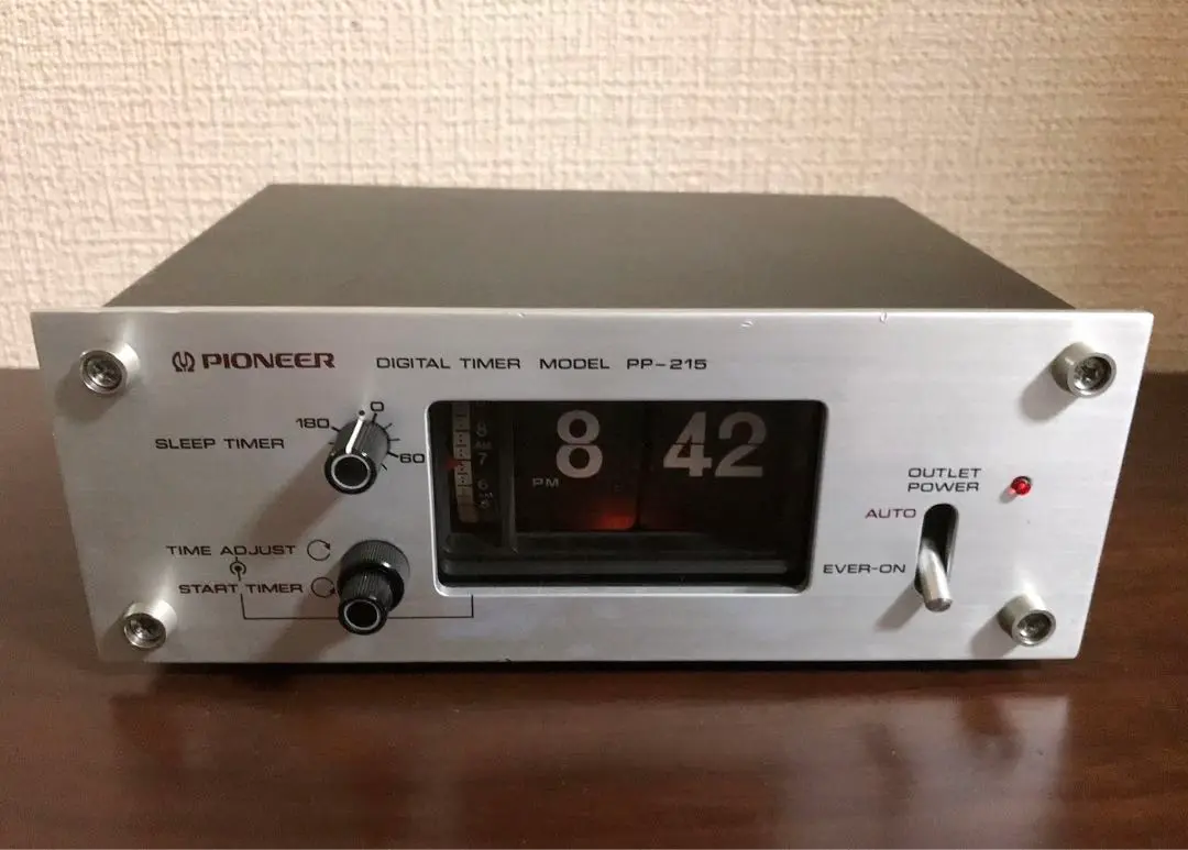 昭和レトロ ヴィンテージ パタパタ時計 パイオニア PP-215A 60hz PIONEER パイオニア デジタルタイマー PP-215A パタパタ時計