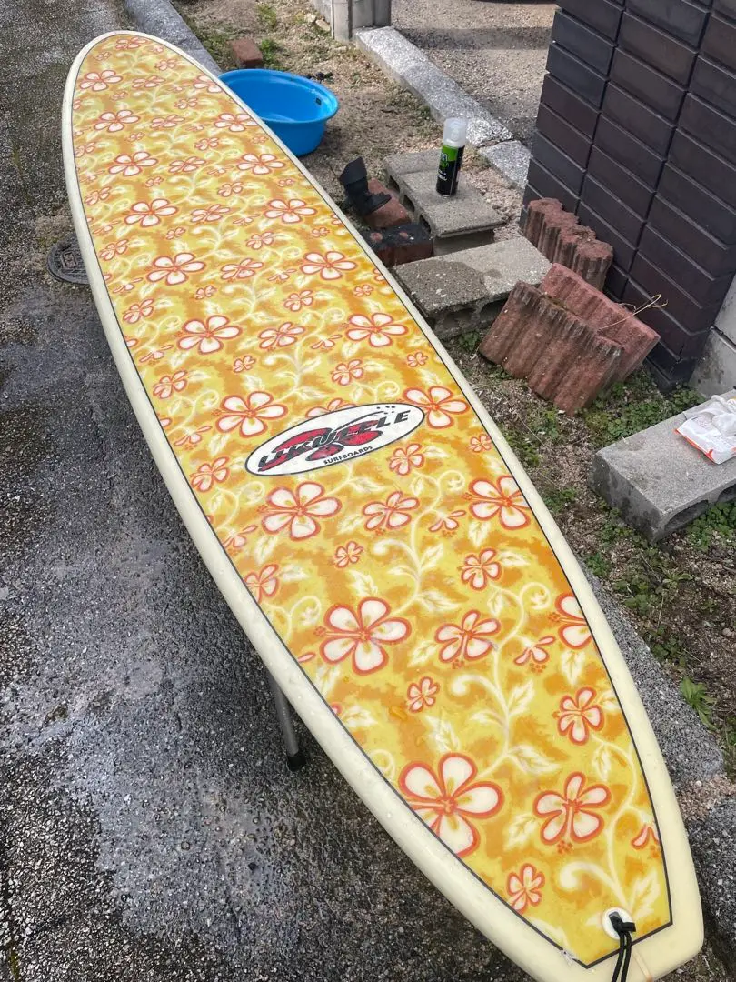 サーフボード セミロング　ファンボード　美品　フィン付き　サーフィン EDNA 中古ファンボード/セミロング 7`11 美品 (No.96291268