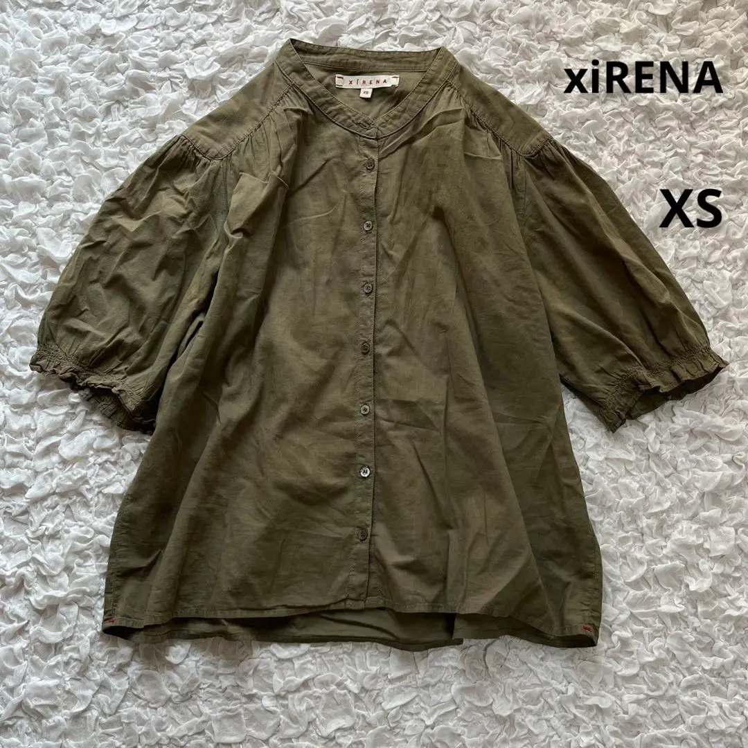 XIRENA キセレナ カジュアルシャツ XS チャコールグレー 【古着】【中古】 XIRENA キセレナ カジュアルシャツ XS チャコールグレー 【古着