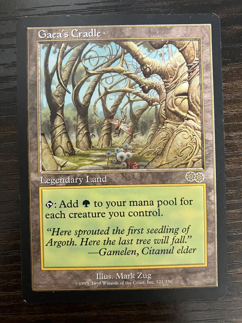 【MTG】Gaea's Cradle／ガイアの揺籃の地　1枚 ガイアの揺籃の地 Gaea's Cradle MTG 日本語 Amazon.co.jp: MTG