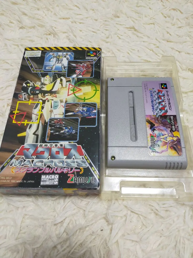 国内正規品　起動確認済み　スーパーファミコン　マクロススクランブルバルキリー Yahoo!オークション - 〈メンテナンス・動作確認済み〉SFC