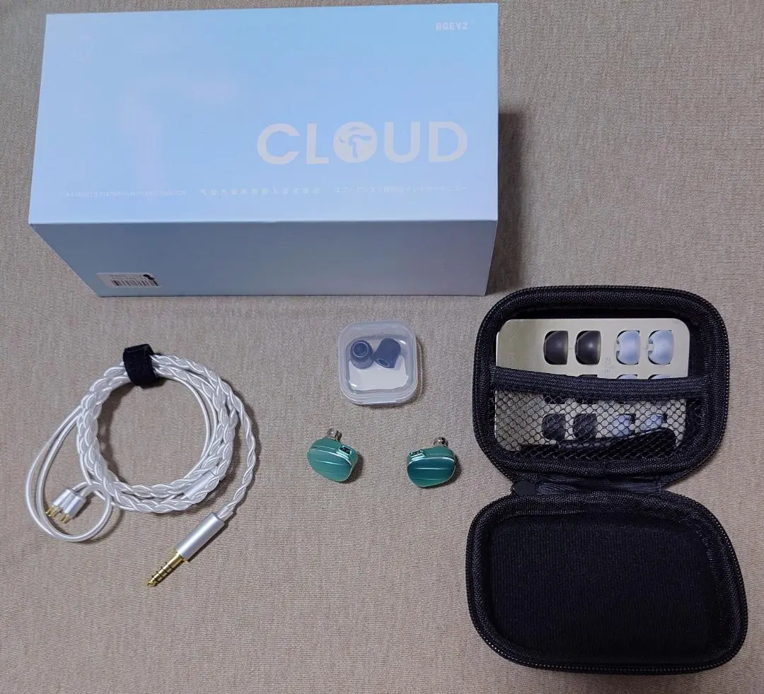 最終値下　新品未開封 BQEYZ CLOUD ブラック　バランスプラグ3.5mm 2025年最新】Bqeyz cloudの人気アイテム - メルカリ