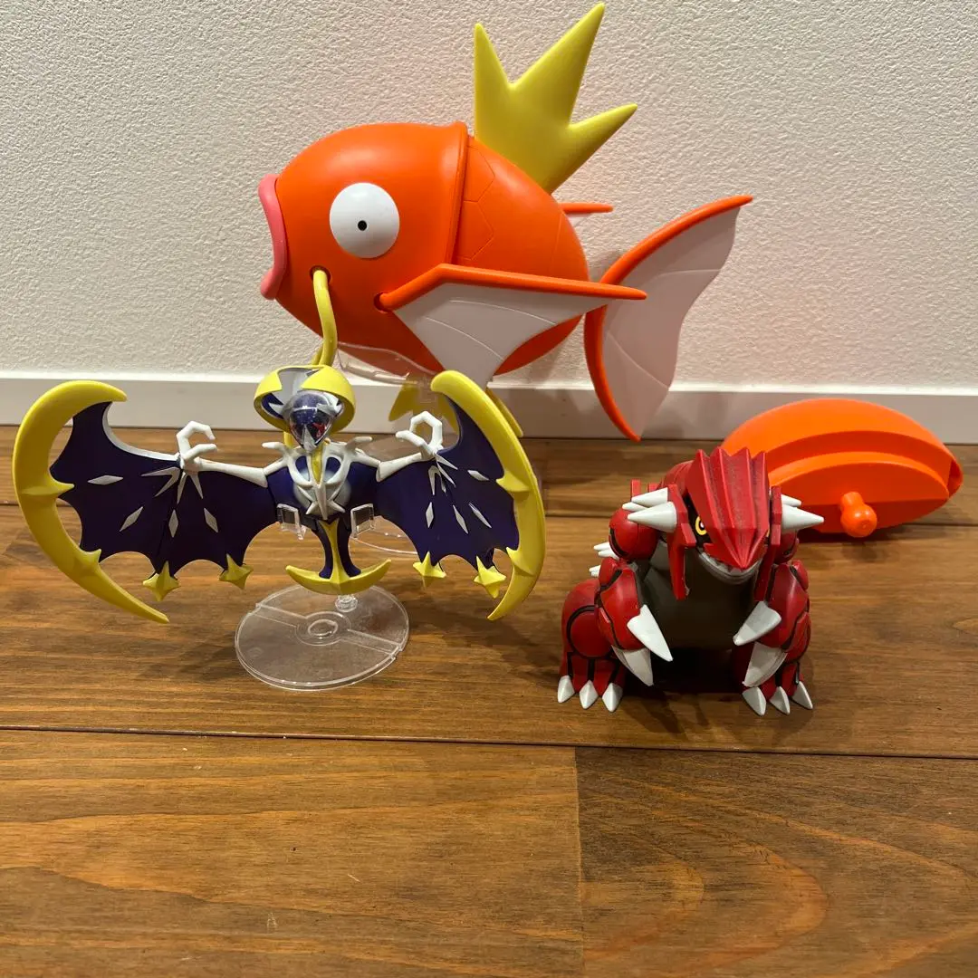 ポケプラ　BIG コイキング　グラードン　ルナアーラ ポケモンプラモコレクション BIG 01 コイキング｜バンダイ