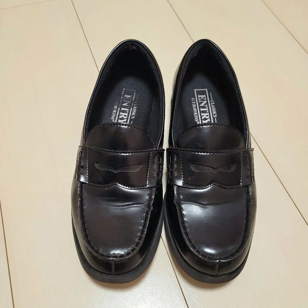 【新品　未使用】G.T. HAWKINS マジ軽 ローファー ブラック　23㎝ HAWKINS】 ホーキンス SOFT LOAFER マジ軽ローファー HB60021