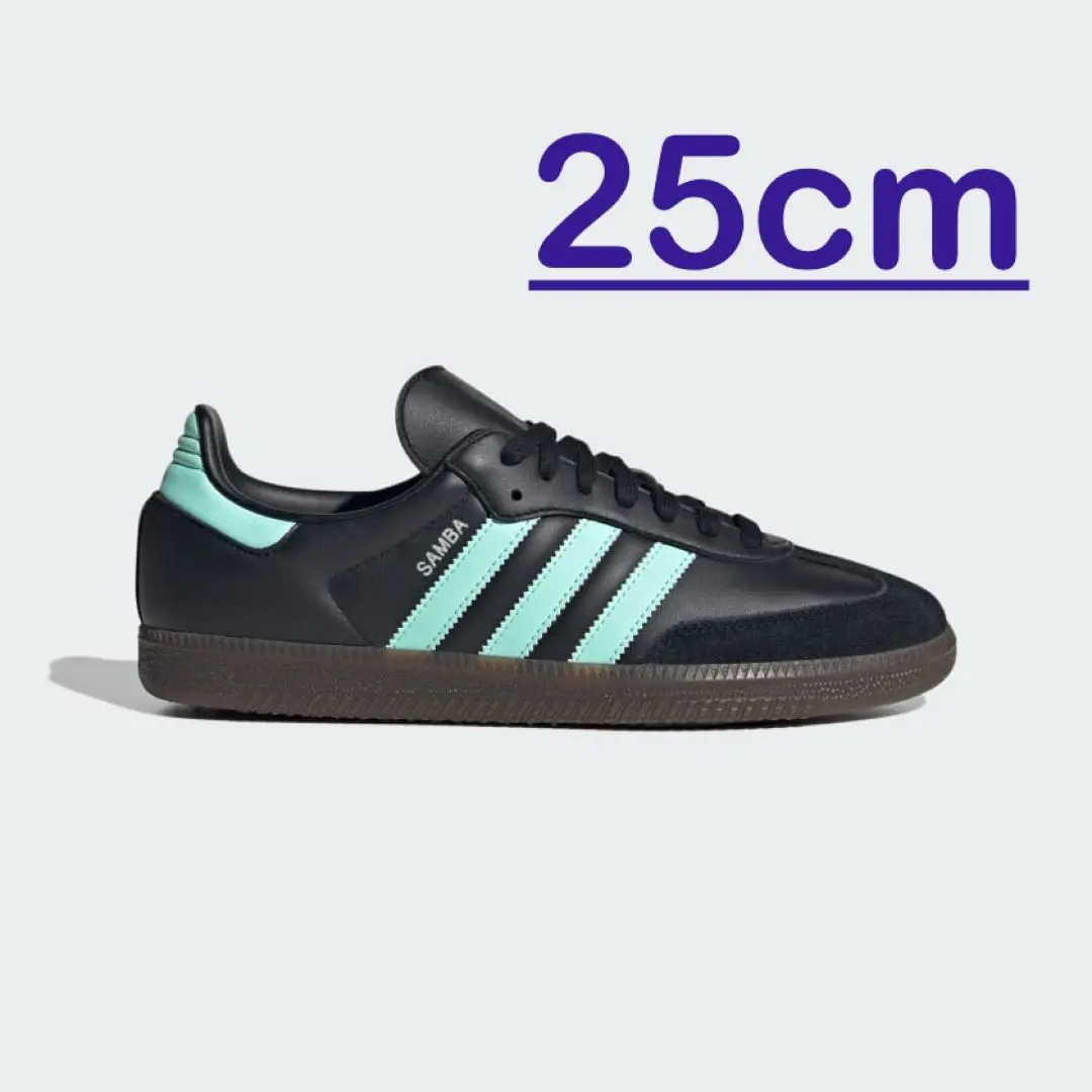 2025年最新】adidas SAMBA OG core black/clear mint/gumの人気