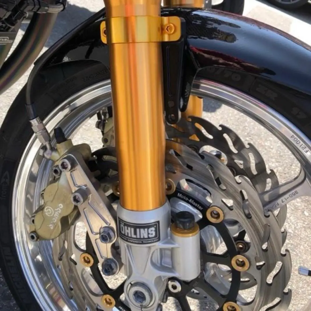714 オーリンズCB1300 フロントフォーク用フェンダーステー