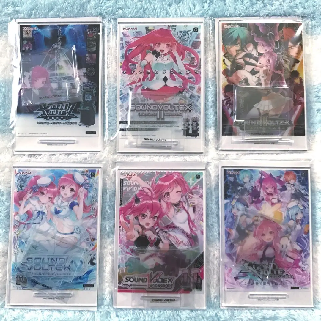 SOUND VOLTEX ポスター＆筐体装飾品+その他グッズセット