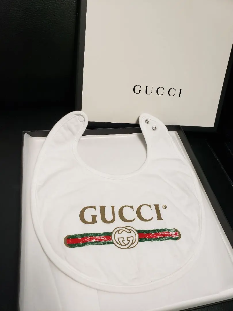 GUCCI エプロン Children's cotton dress with Web in bright blue | GUCCI® US