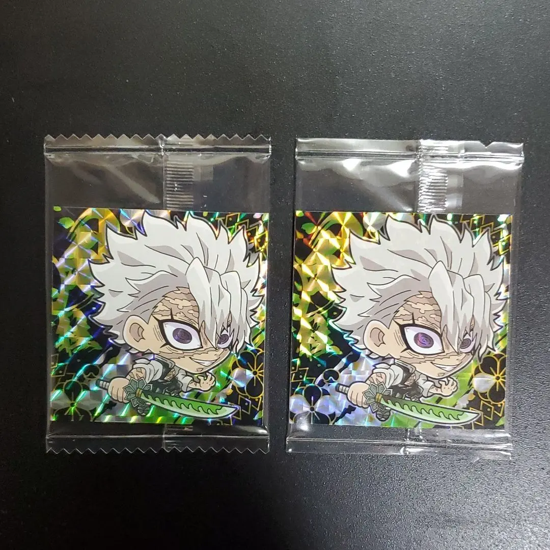 Thumbnail of Volume 4 Sanemi Shinazugawa 2 Stickers Demon Slayer Kimetsu no Yaiba Deformed Seal ②