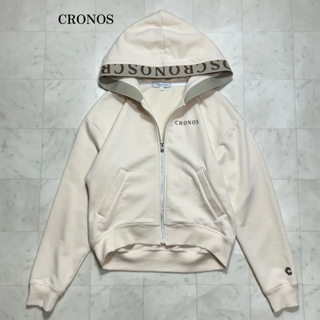 【新品未使用】CRONOS レディース　パーカー CRONOS WOMEN HOODIE ONE PIECE【CREAM】 – クロノス CRONOS