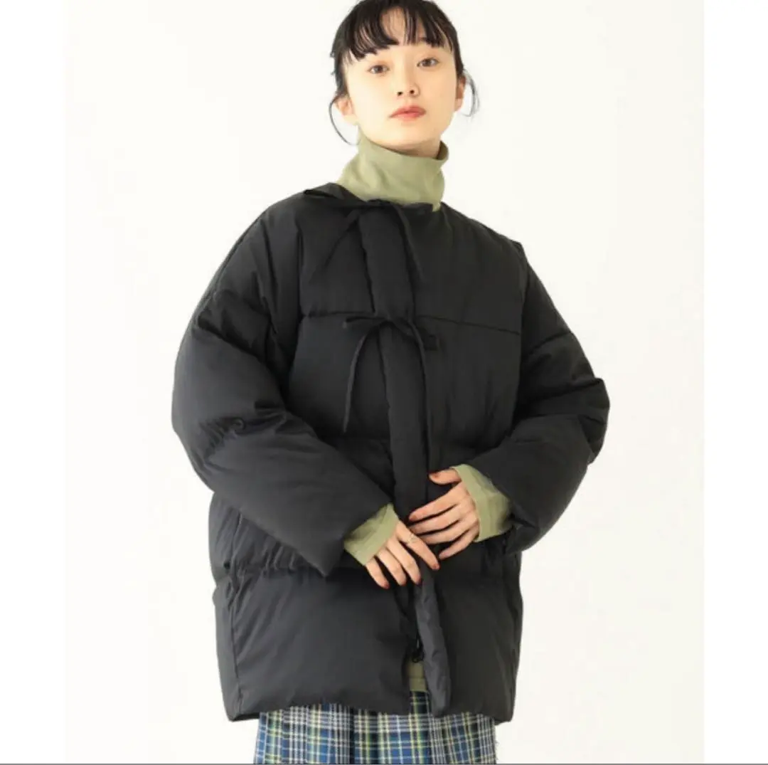 BEAMS BOY 22AW ソロテックス コットン ナイロン ダウンジャケット BEAMS BOY 22AW ソロテックス コットン ナイロン ダウンジャケット