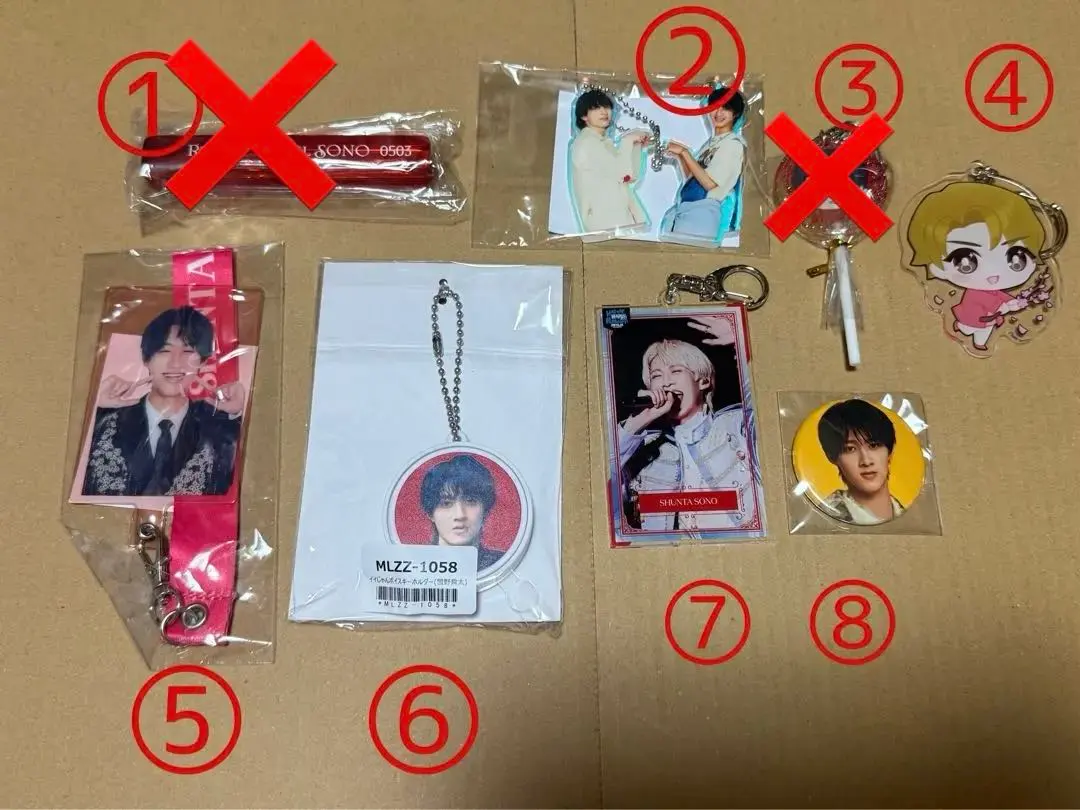 Thumbnail of Shunta Sano (M!LK) Goods 3: Keyholder