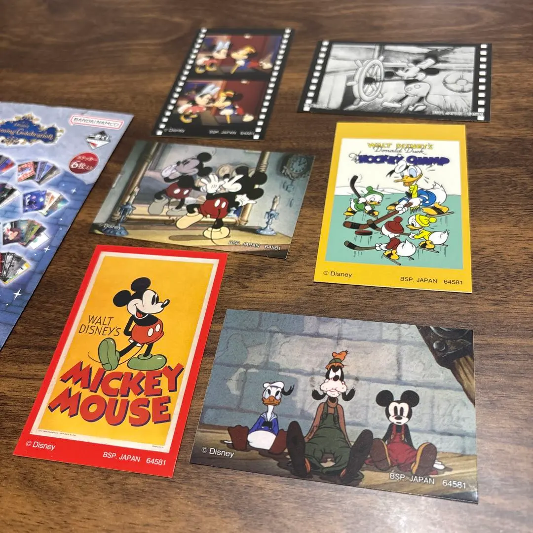 Thumbnail of Disney Ichiban Kuji Mickey Memorial Sticker Set