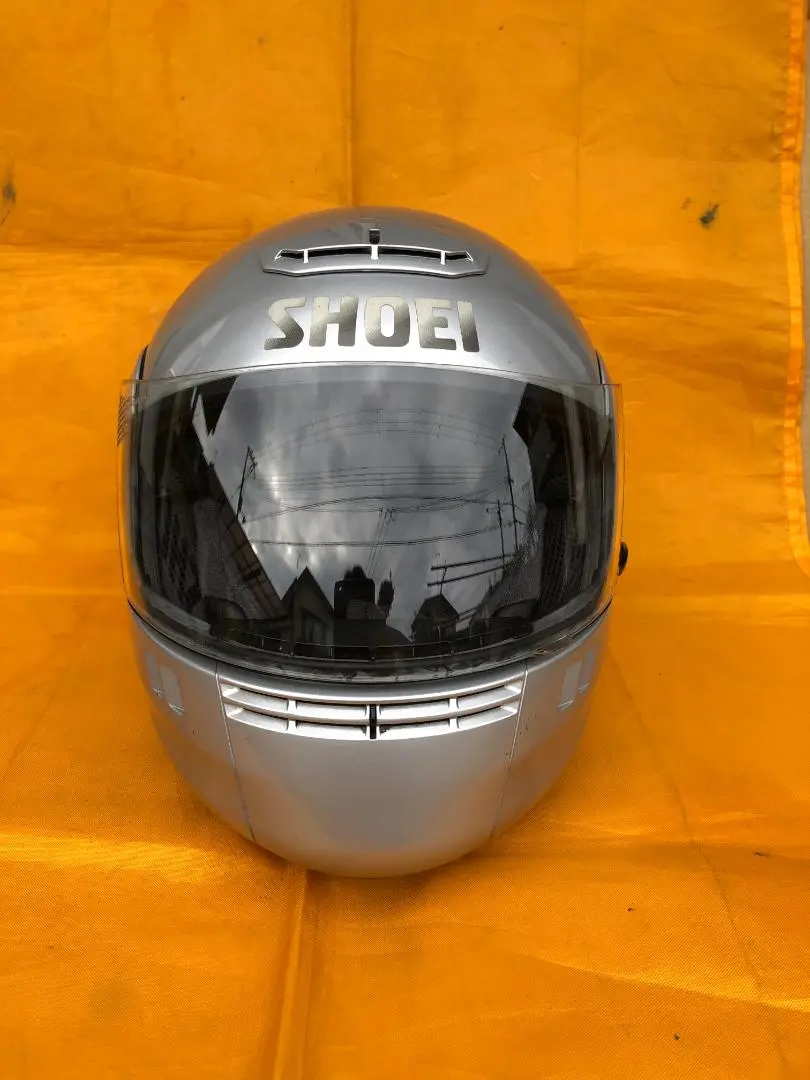 ショウエイ SHOEI シンクロテック シルバーメタリック L
