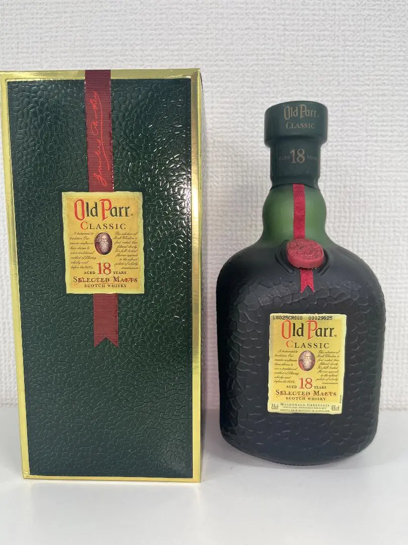オールドパー　クラシック　18year 箱付 オールドパークラシック18year 箱付