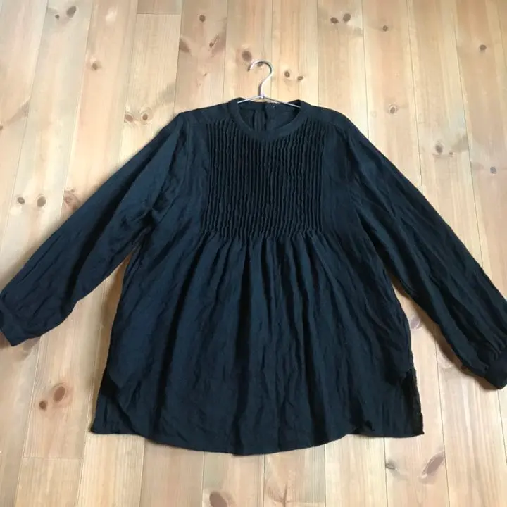 Thumbnail of doux blue Tucked Blouse