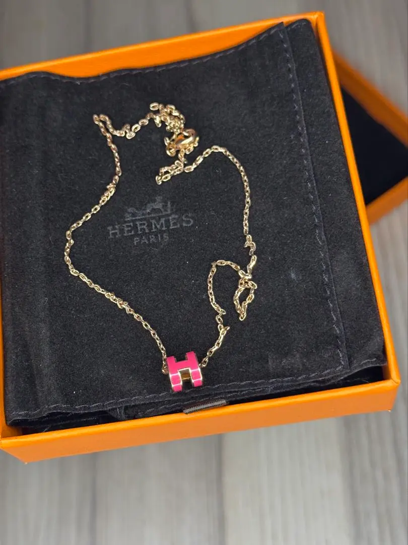 楽天市場】エルメス HERMES ネックレス ペンダント ポップH ミニ