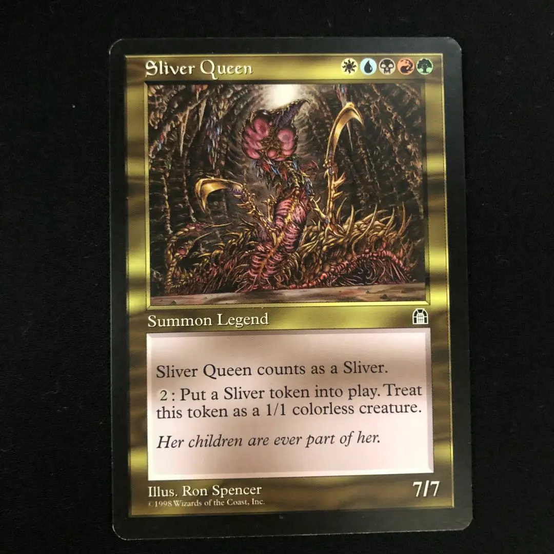 スリヴァーの女王　エラー　英語　MTG MTG スリヴァーの女王 Sliver Queen STH 英語版