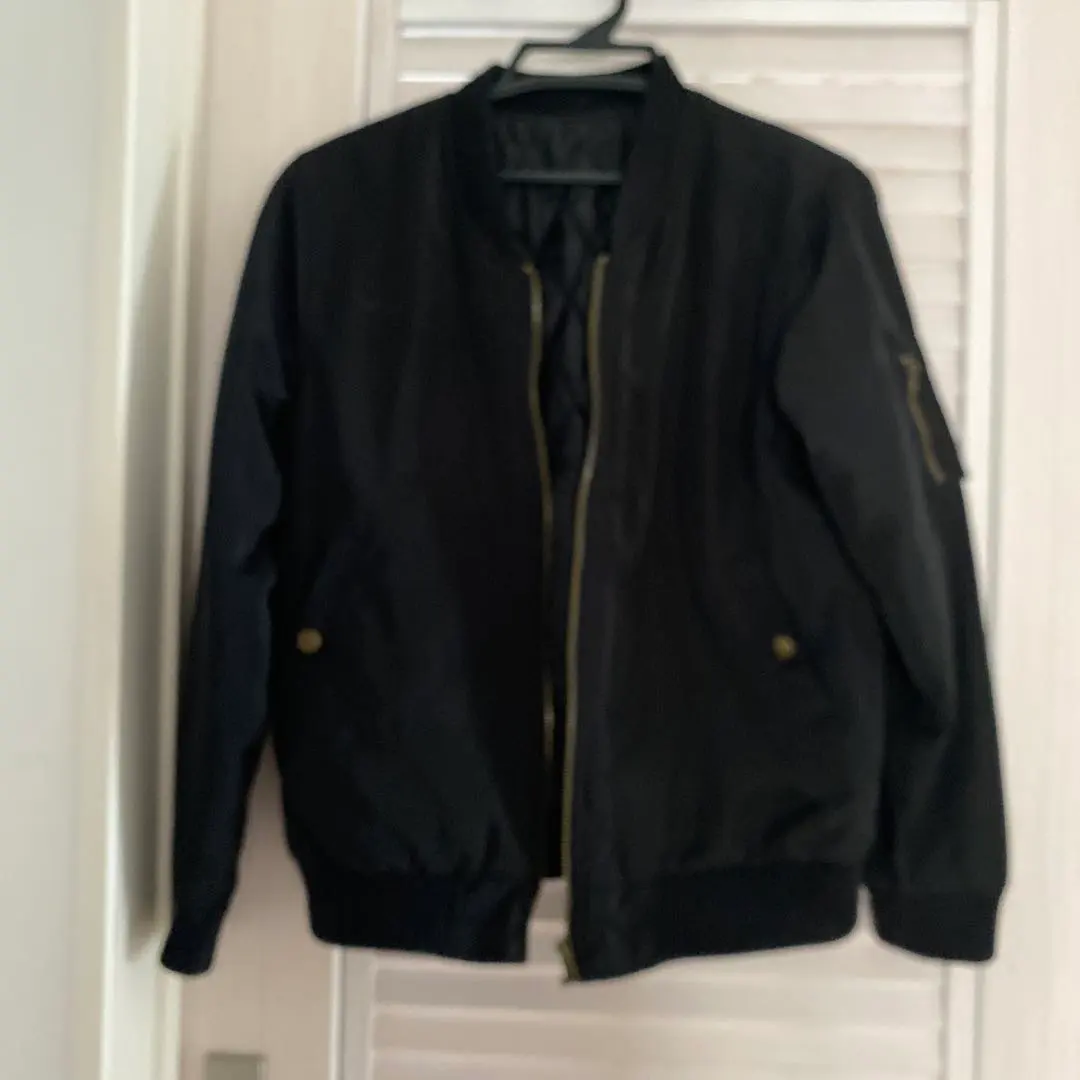 Thumbnail of MA-1 black jacket, outerwear, blouson