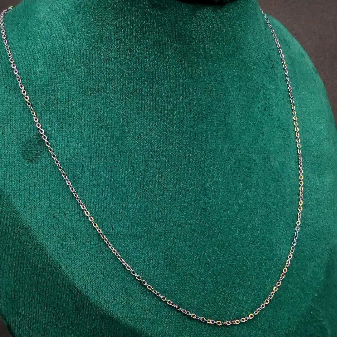 Thumbnail of Engraved Rainbow Kihei Chain Necklace - Simple