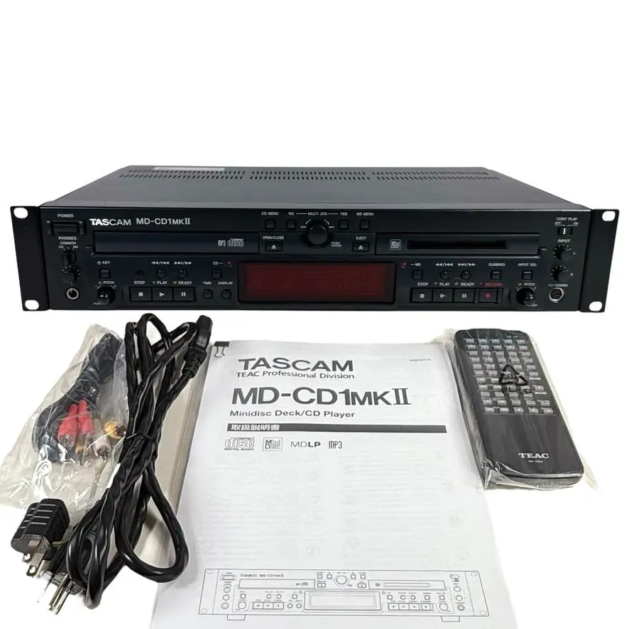 【美品】TASAM MD-CD1MKⅡ 業務用CDプレーヤー& MD ② タスカム TASAM MD-CD1MKⅡ CDプレーヤー& MDレコーダー - メルカリ