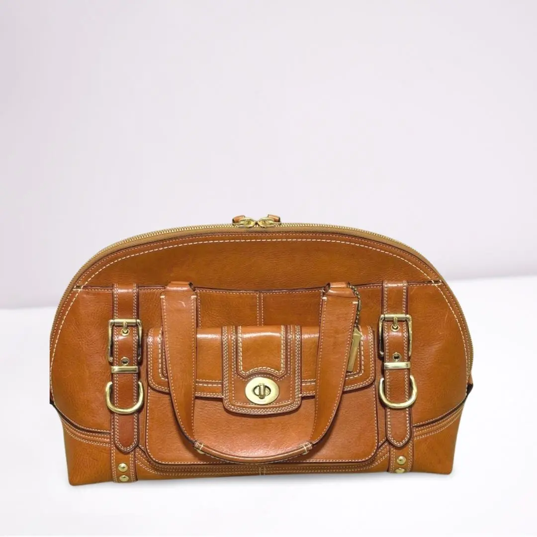 【美品】COACH コーチ　希少　ヴィンテージ　サッチェル　11085　ボストン 2025年最新】11085 コーチの人気アイテム - メルカリ