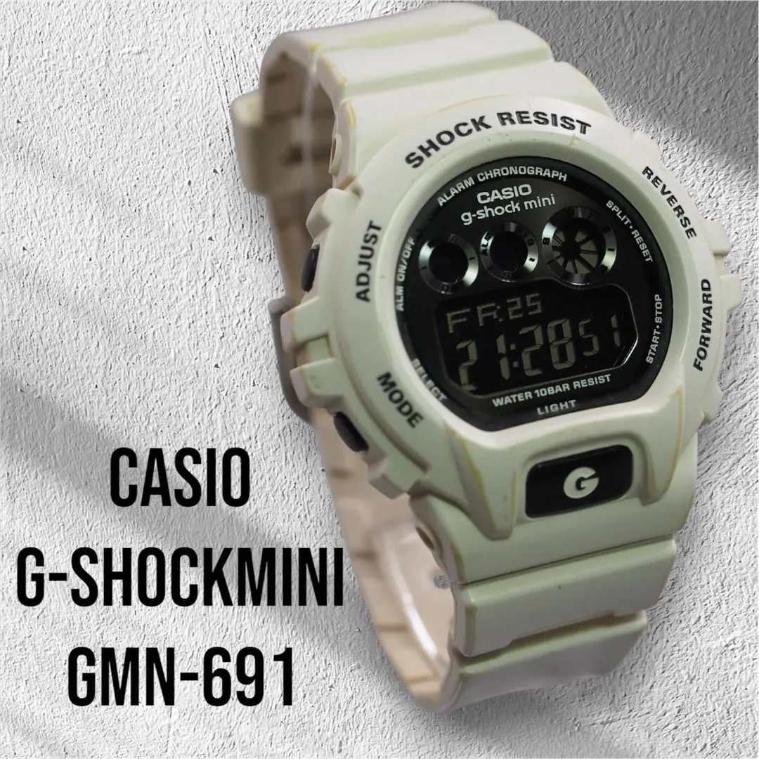 【値下げ】美品　G-SHOCK ジーショック　GMN-691 2025年最新】gショックミニgmn-691の人気アイテム - メルカリ