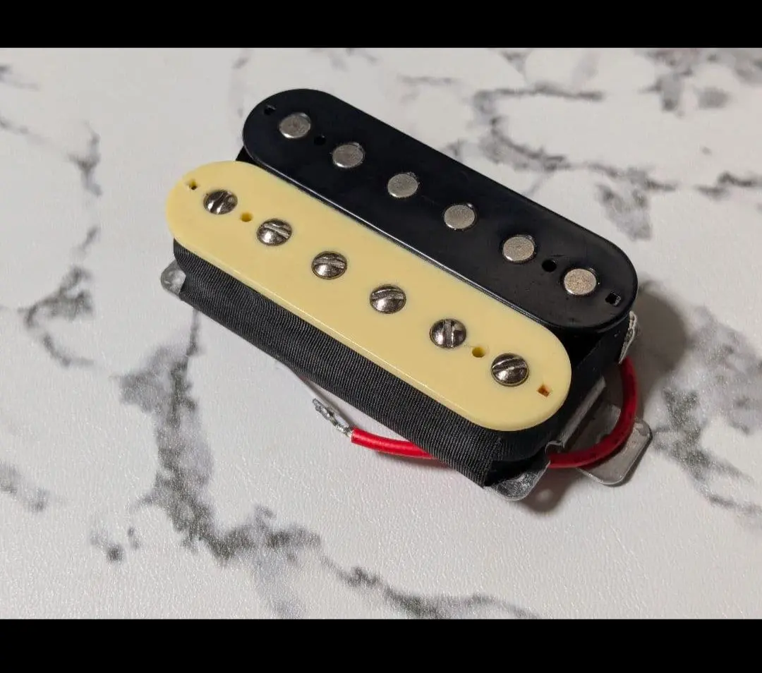 Thumbnail of Humbucker pickup, 52mm pitch, unused, zebra