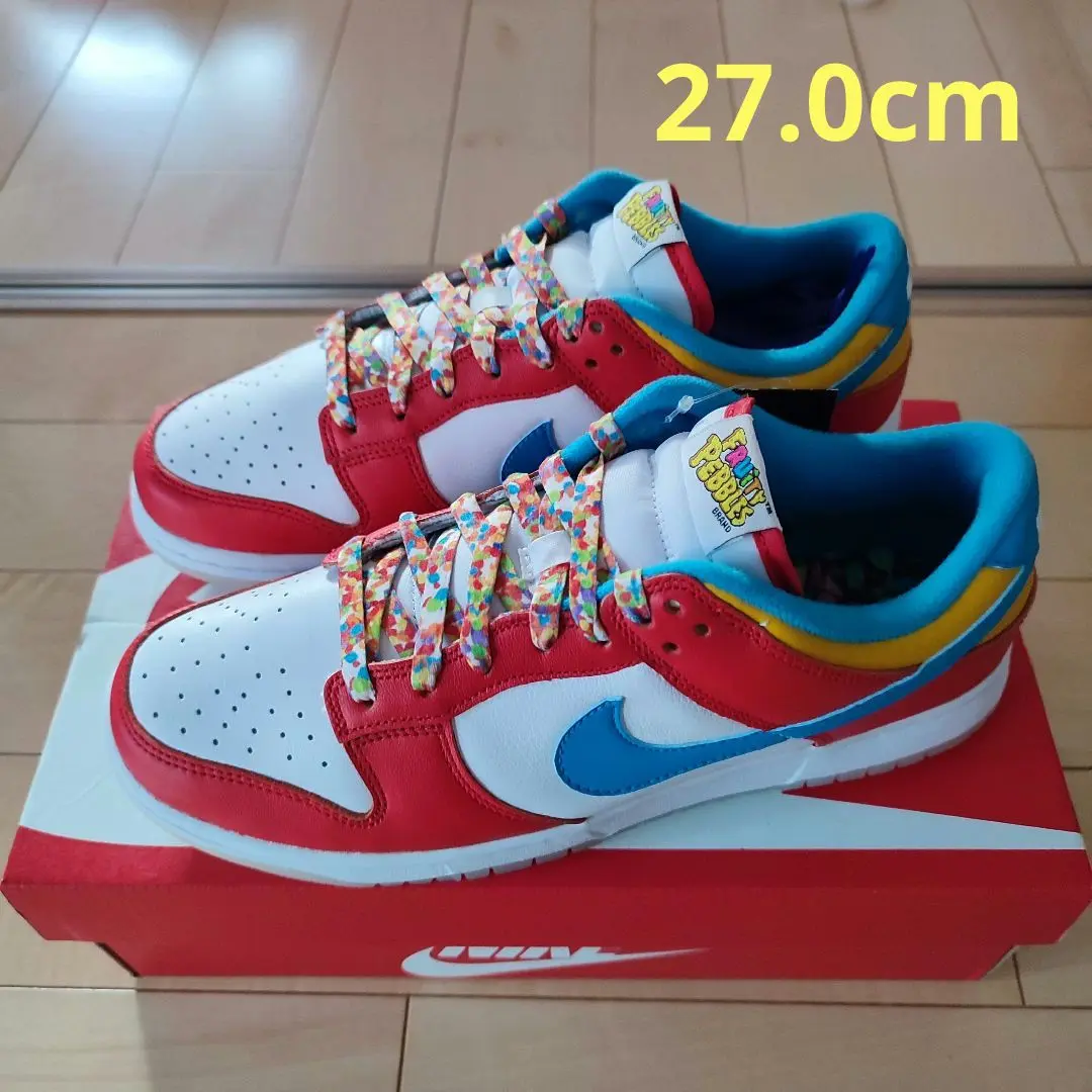 Nike Dunk Low フルーティペブルス　サイズ27 スニダンで購入可】11/8発売 FRUiTY PEBBLES™ × Nike Dunk Low