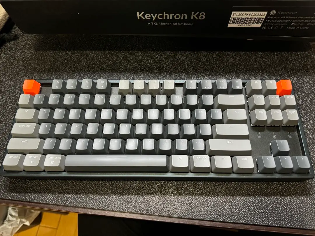 【早い者勝ち】【美品】Keychron K8 日本語配列キーボード　パームレスト Keychron-K8-Pro-QMK-VIA-