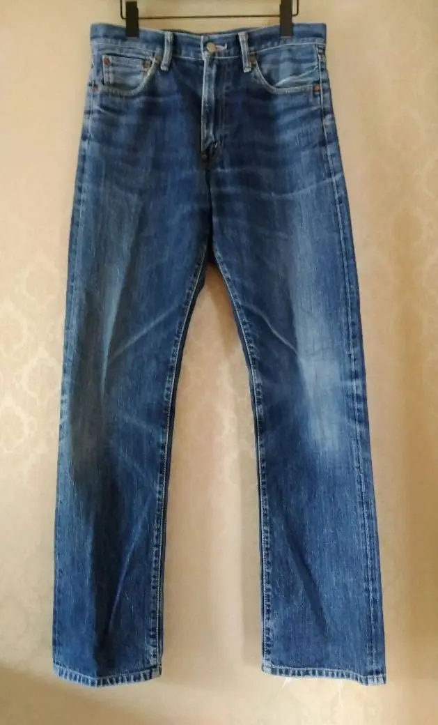 美品　MARUNI  デニムパンツ　インディゴ　ストレート　32インチ　古着 MARUNI-JEANS（マルニジーンズ）の中古品の通販サイト セカンド