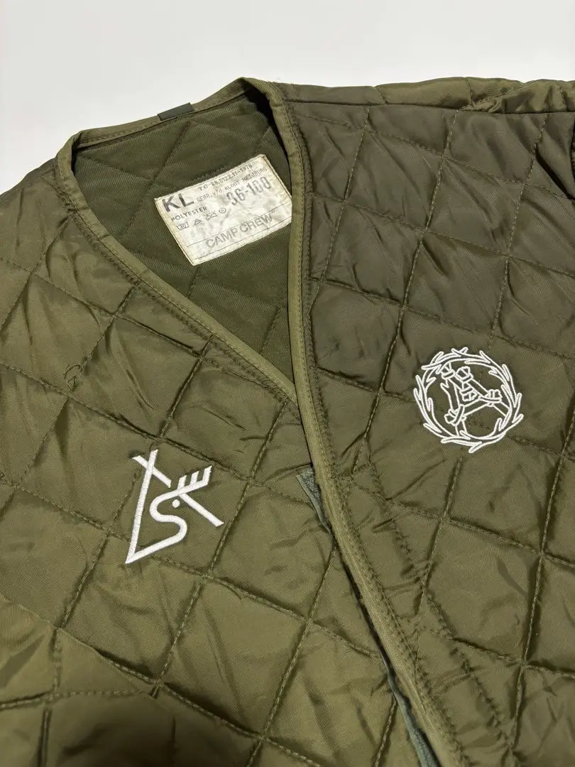 好評 水源の森 キルティングジャケット CREW CAMP ジャケット・アウター