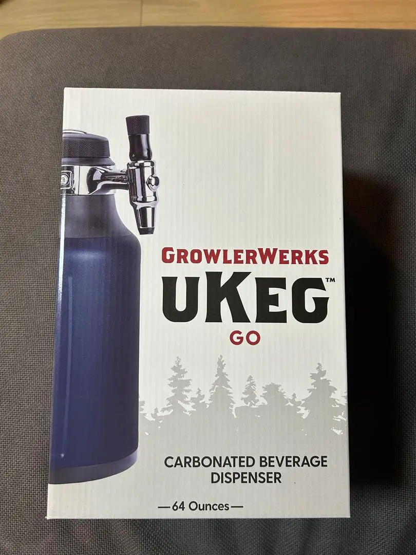新品未使用品⭐︎ uKeg 128 ステンレス製グロウラー GrowlerWerks uKeg ビアサーバー ステンレス 128oz（3785ml