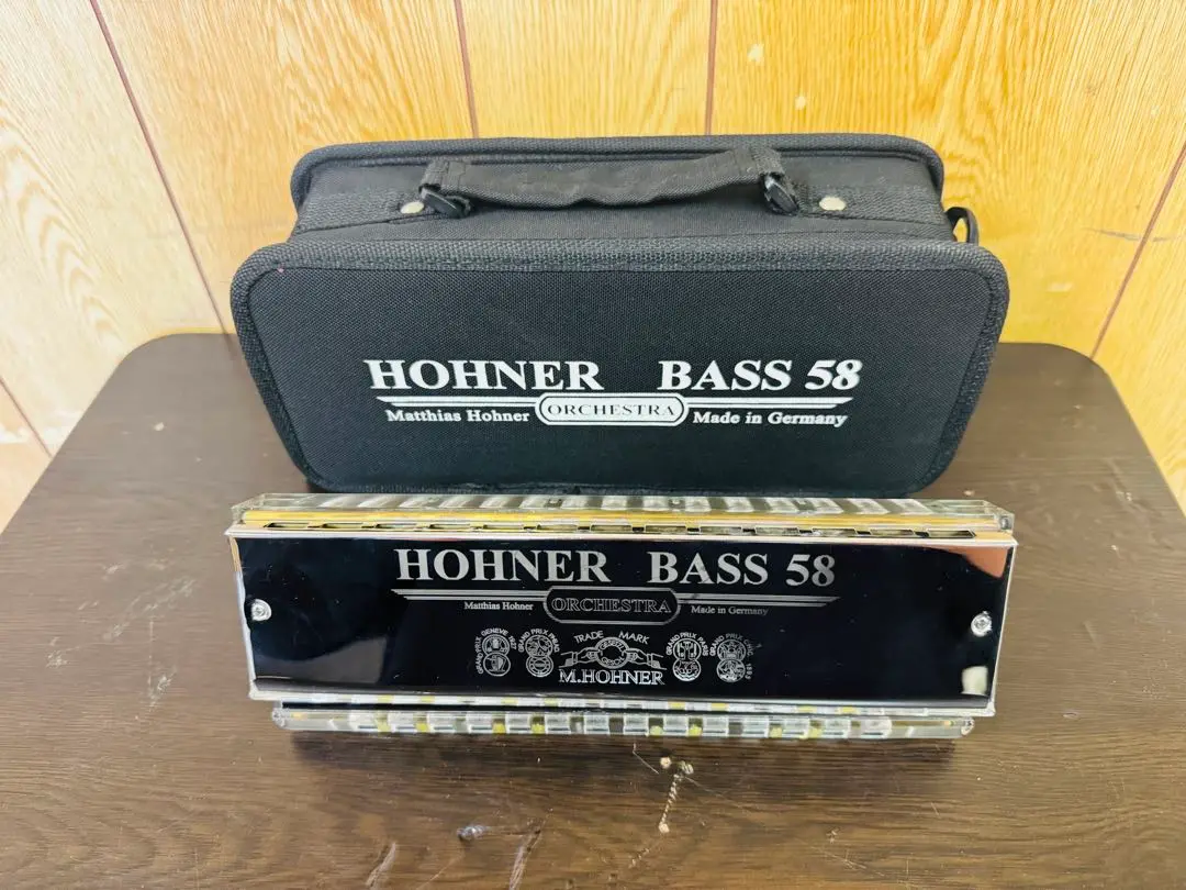 HOHNER HAB-40N ホーナー フルアコベース　エレアコ ケース付 HAB-40N - Hohner HAB-40N - Audiofanzine