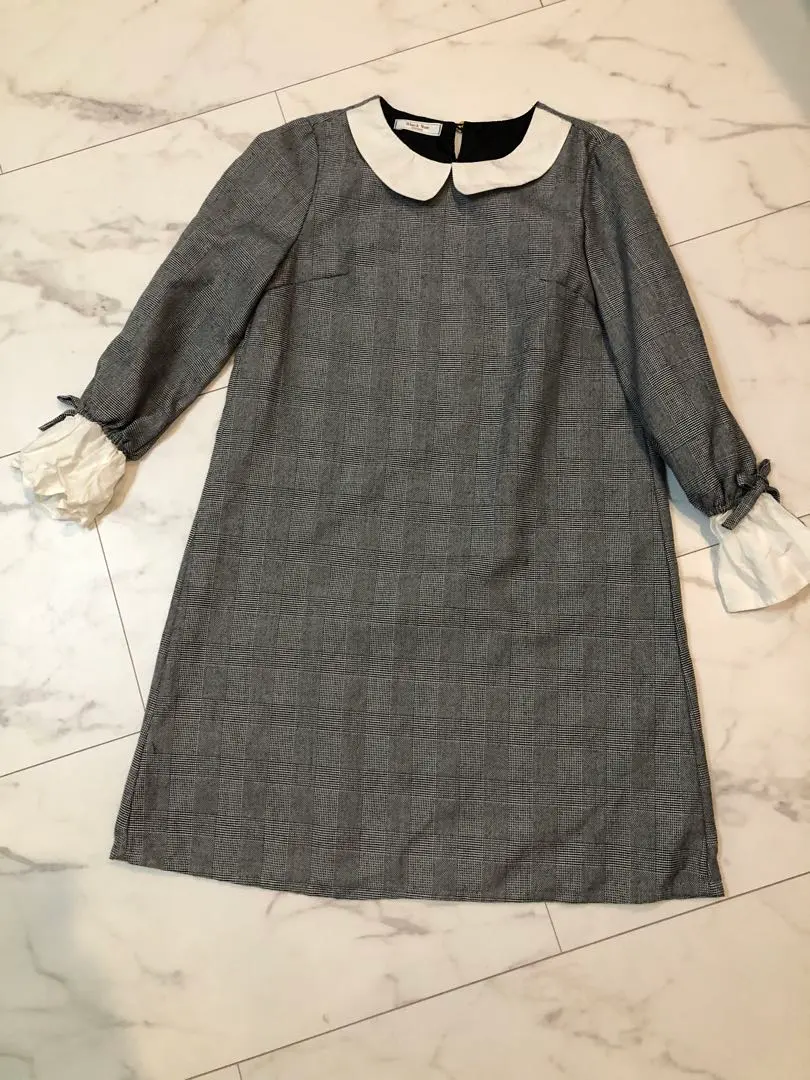 Thumbnail of Long-sleeved one-piece dress ★ Size 140 ★ Skirt ★ Formal