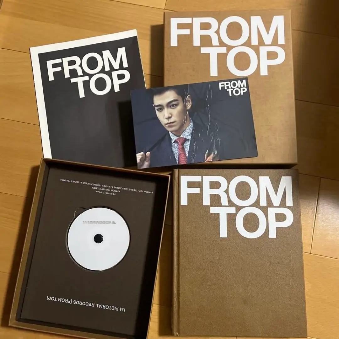 BIGBANG T.O.P PICTORIAL RECORDS FROM TOP First production