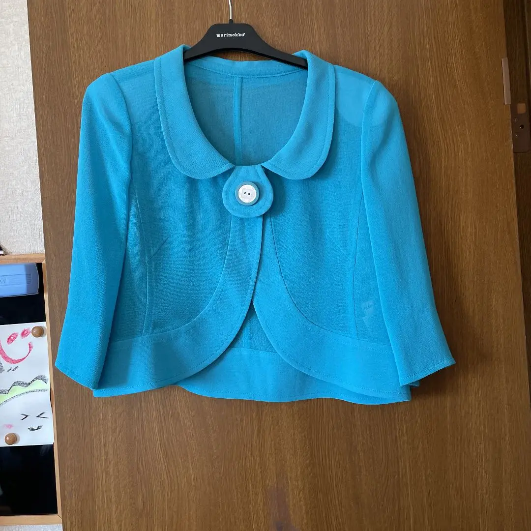 美品✨pierre cardin ピエールカルダン ポンチョ ケープ コート 青 m19625396902_1.jpg?1724293507