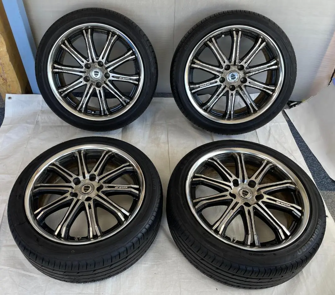 work xt7 メッキ 18インチ Yahoo!オークション - WORK EMOTION XT7 メッキ 18インチ 8.5J+