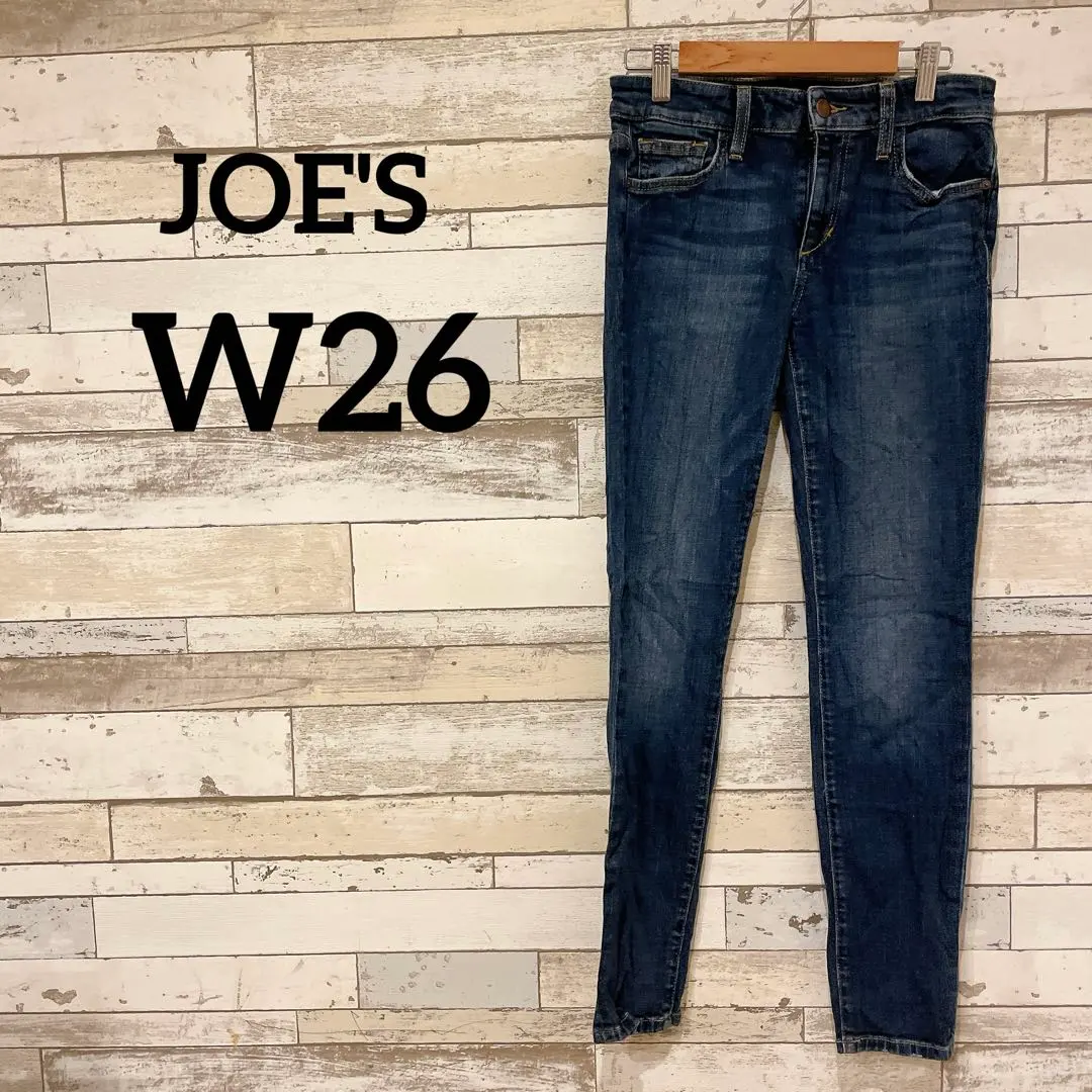 Thumbnail of Excellent condition ✨ JOE'S 【W26】 Dark Blue Skinny Denim Jeans