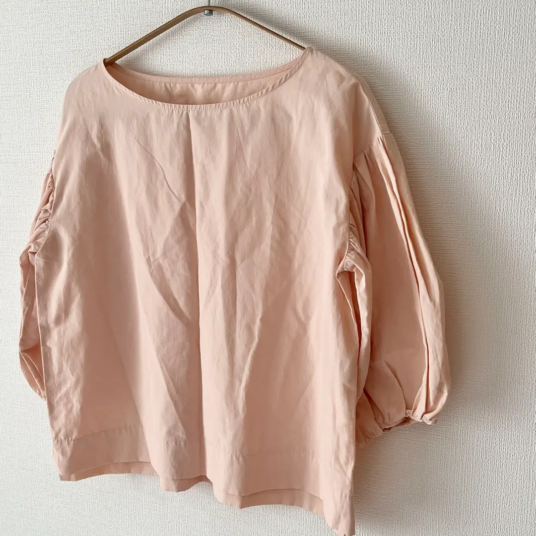 Thumbnail of GREEN LABEL RELAXING Short Sleeve Blouse Pink Free Size