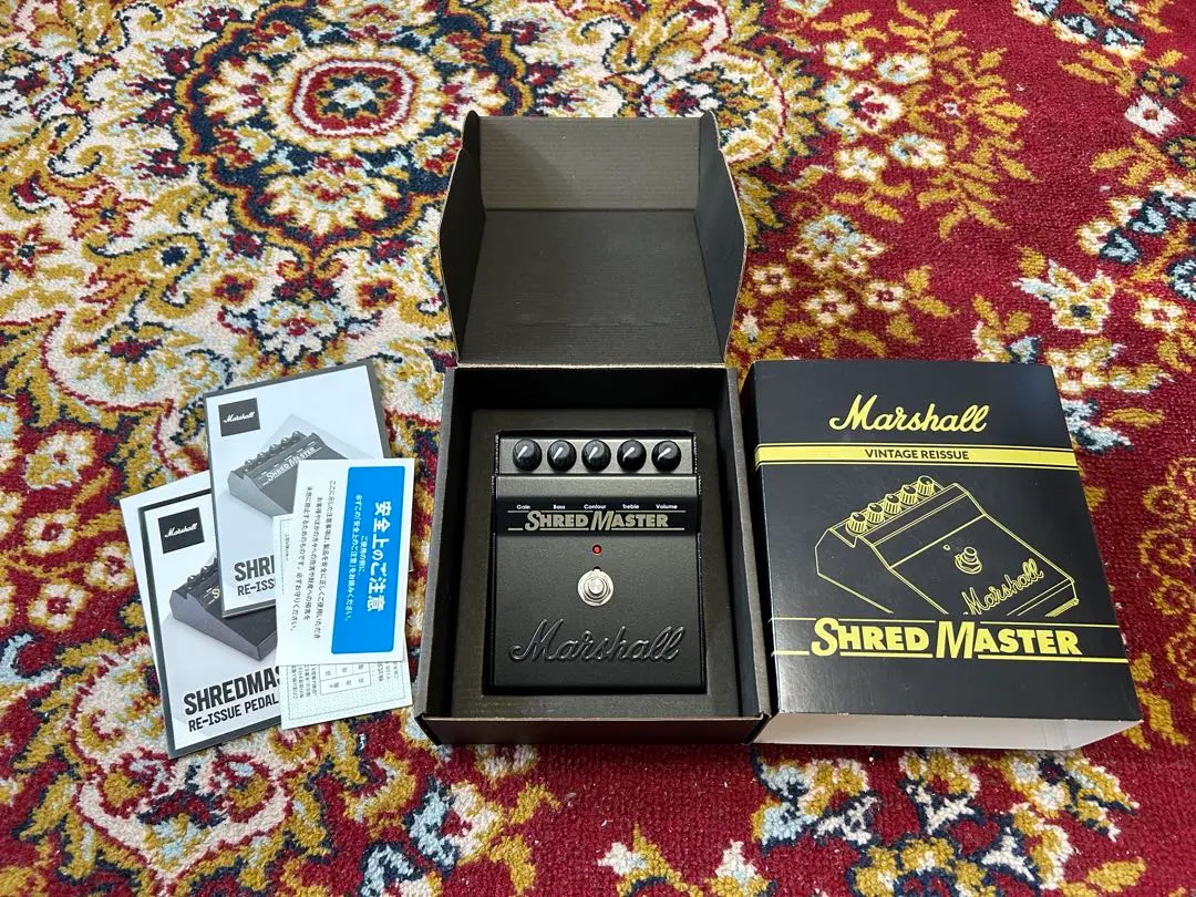 希少　Marshall Shred Master オリジナルビンテージ 英国製 Marshall Shred Master 1990s Vintage Distortion Guitar pedal