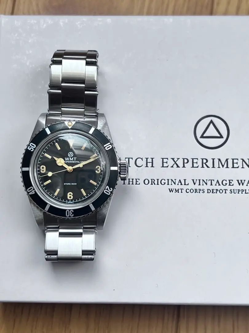 WMT watches ステンレスリベットブレス　新品未使用　初期デザイン WMT watches ステンレスリベットブレス 新品未使用 初期デザイン