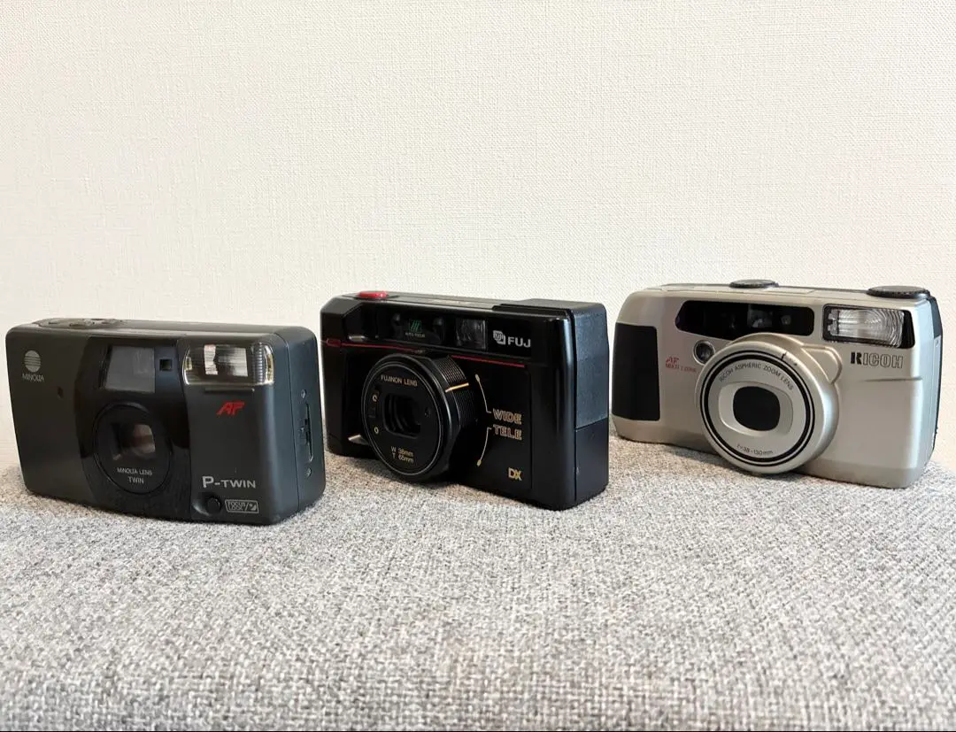完動品◆極美品【レトロな懐かしい写り】富士フィルム◆希少FUJI TW-300Ⅱ 富士フイルム - FUJI TW-300Ⅱ DATE ケース付き ジャンクの通販