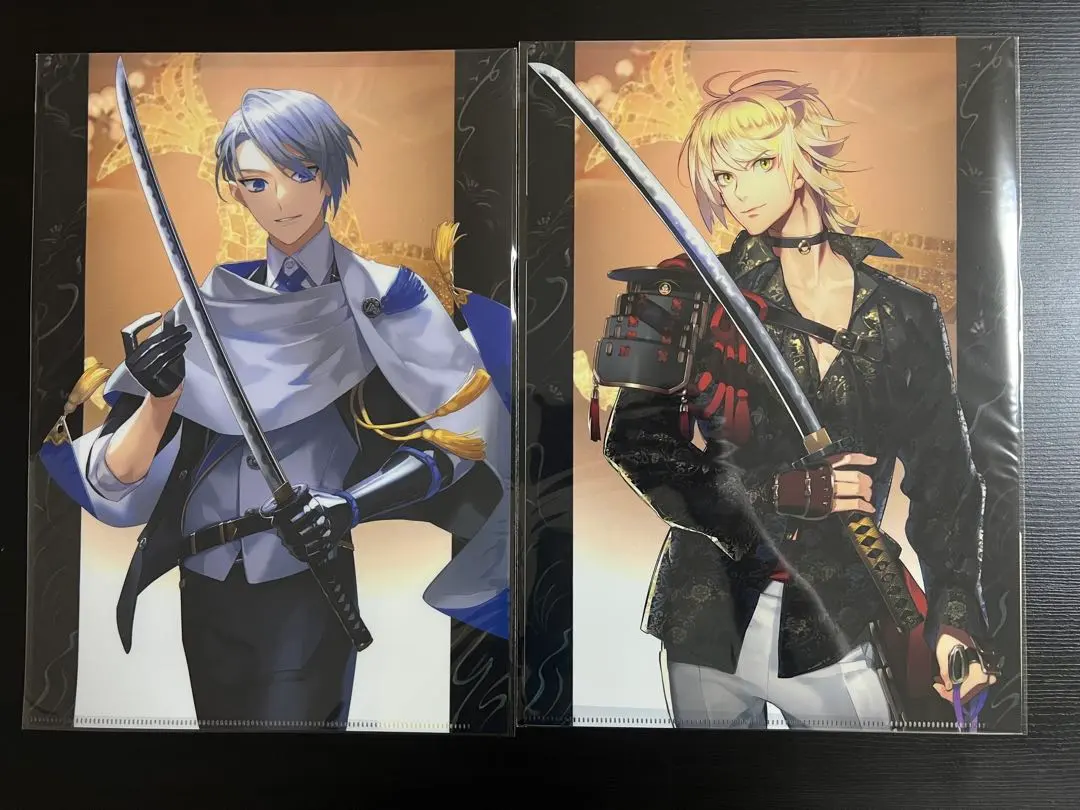 Thumbnail of Touken Ranbu Clear File: Time-Traveling Famous Swords - Newly Illustrated Yamanbagiri Chogi & Nansen Ichimonji