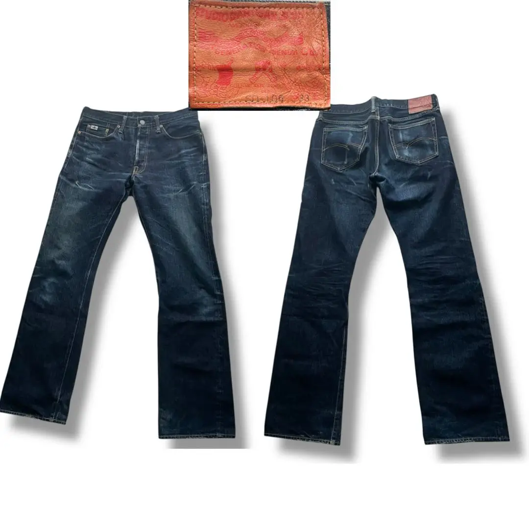 ステュディオダルチザン SD-105 ブーツカット デニムパンツ size33 楽天市場】ステュディオ・ダルチザンSD105 ブーツカットワン