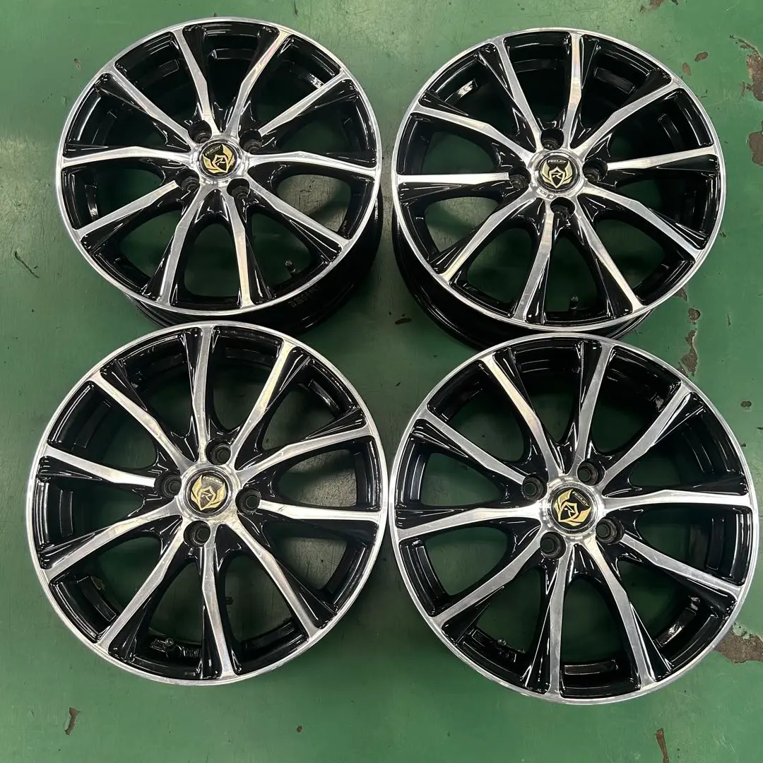 PCD100 4穴　16インチ　ラクティス純正ホイール　4本 TOYOTA トヨタ ラクティス 純正 オプション 中古ホイール 4本